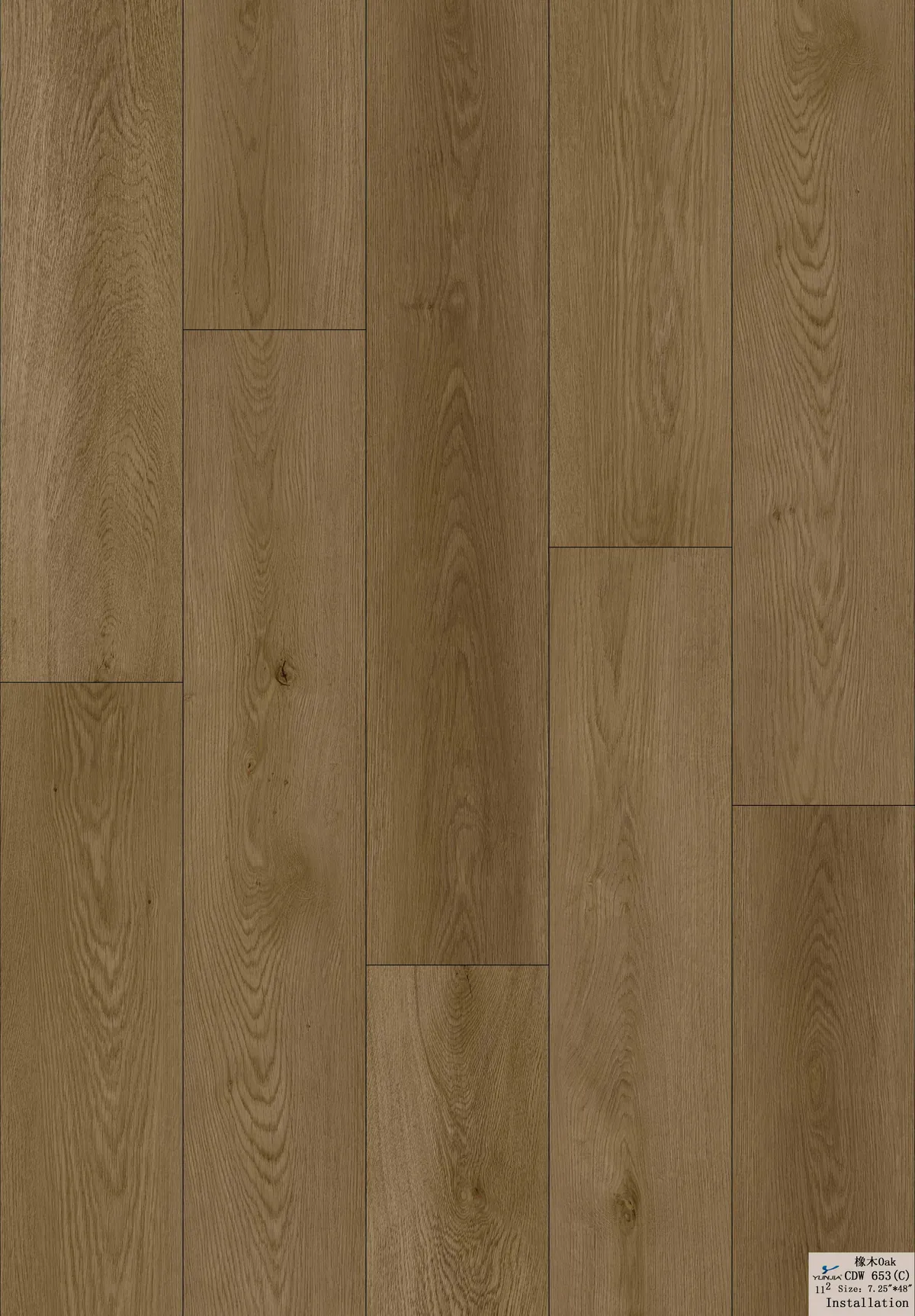 Aspen New Washed Coral SPC flooring plank