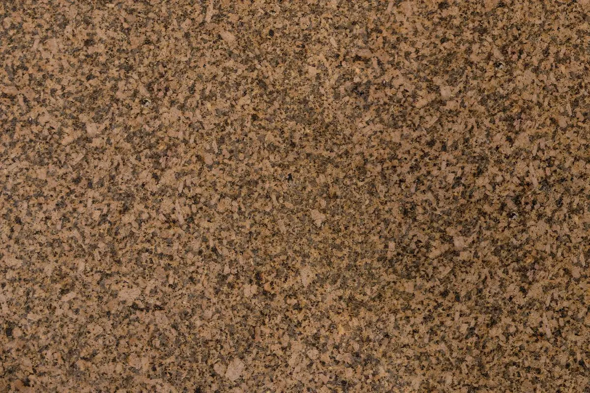 African Gold granite countertop slab