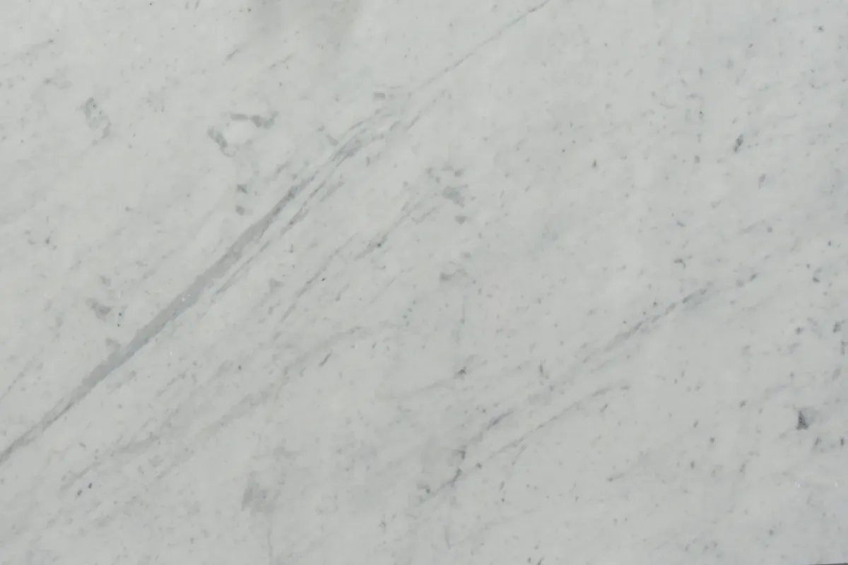 Bianco Carrara marble countertop slab